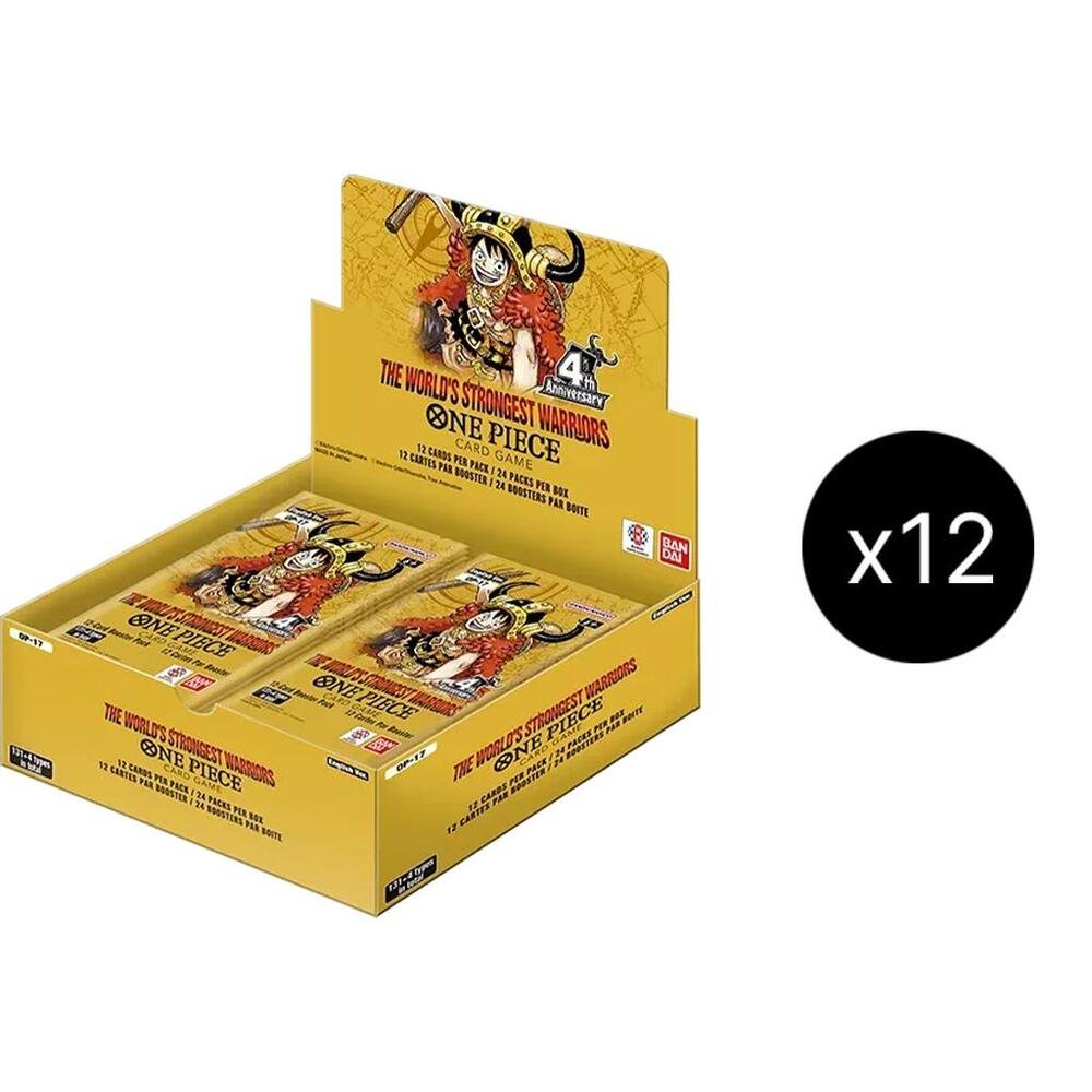 The World's Strongest Warriors Booster Box Case - The World's Strongest Warriors (OP17)