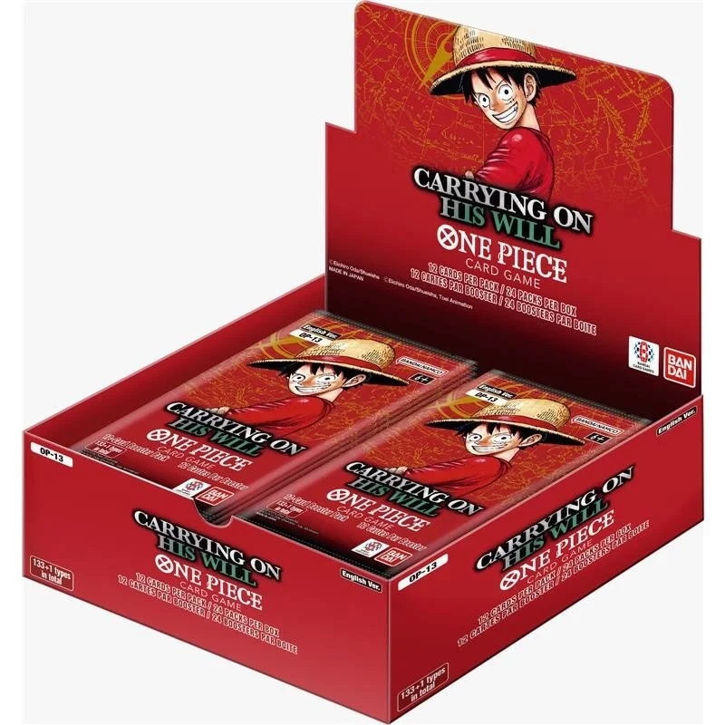 One Piece Box OP13 Carrying On His Will OP-13 Booster Display ENG English OP 13
